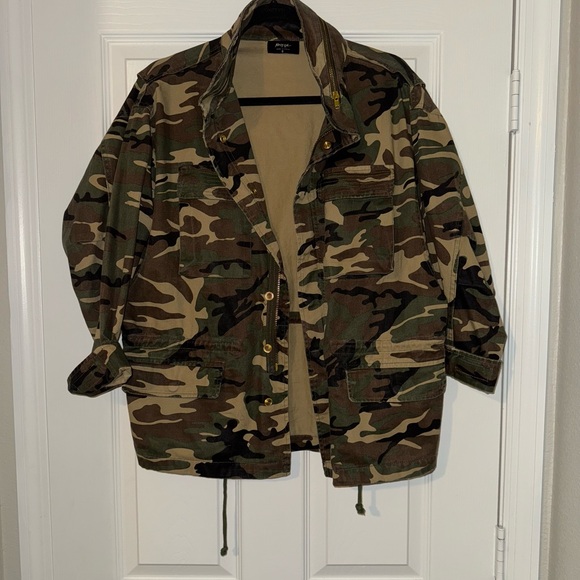 Nasty Gal Femme Fatality Army Jacket - Picture 8 of 11